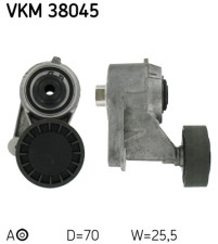 VKM 38045 Napínací kladka, žebrovaný klínový řemen SKF