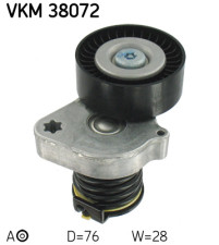 VKM 38072 Napínací kladka, žebrovaný klínový řemen SKF