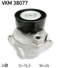 VKM 38077 Napínací kladka, žebrovaný klínový řemen SKF