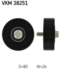 VKM 38251 SKF vratná/vodiaca kladka rebrovaného klinového remeňa VKM 38251 SKF
