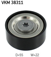 VKM 38311 SKF vratná/vodiaca kladka rebrovaného klinového remeňa VKM 38311 SKF