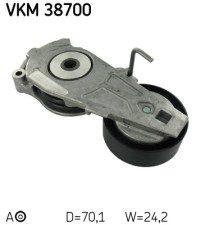 VKM 38700 Napínací kladka, žebrovaný klínový řemen SKF