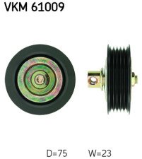 VKM 61009 SKF vratná/vodiaca kladka rebrovaného klinového remeňa VKM 61009 SKF