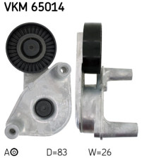 VKM 65014 Napínací kladka, žebrovaný klínový řemen SKF