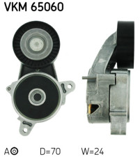 VKM 65060 Napínací kladka, žebrovaný klínový řemen SKF