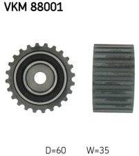 VKM 88001 Vratná/vodicí kladka, ozubený řemen SKF