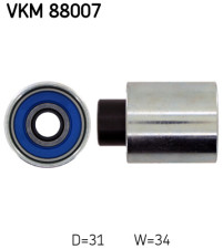 VKM 88007 Vratná/vodicí kladka, ozubený řemen SKF