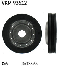 VKM 93612 SKF remenica kľukového hriadeľa VKM 93612 SKF