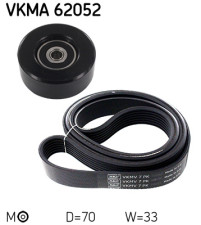 VKMA 62052 SKF ozubený klinový remeň - sada VKMA 62052 SKF