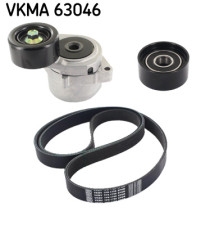 VKMA 63046 SKF ozubený klinový remeň - sada VKMA 63046 SKF