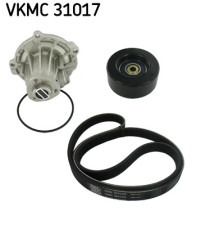 VKMC 31017 Vodní pumpa + klinový żebrový řemen SKF
