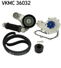 VKMC 36032 Vodní pumpa + klinový żebrový řemen SKF