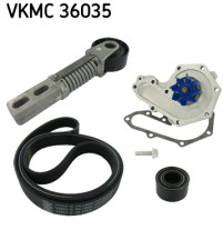 VKMC 36035 SKF vodné čerpadlo + sada klinového remeňa VKMC 36035 SKF