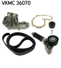 VKMC 36070 Vodní pumpa + klinový żebrový řemen SKF