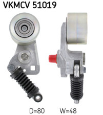 VKMCV 51019 SKF napínacia kladka rebrovaného klinového remeňa VKMCV 51019 SKF