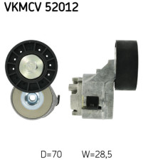 VKMCV 52012 Napínací kladka, žebrovaný klínový řemen SKF