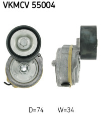VKMCV 55004 SKF napínacia kladka rebrovaného klinového remeňa VKMCV 55004 SKF