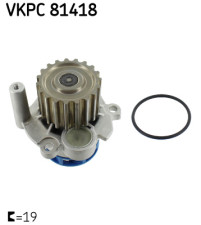VKPC 81418 Vodní čerpadlo, chlazení motoru elektrický SKF