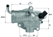 TH 12 87 BEHR termostat chladenia TH 12 87 BEHR