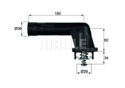 TI 20 95 Termostat, chladivo BEHR