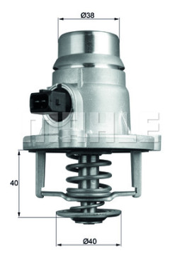 TM 27 105 BEHR termostat chladenia TM 27 105 BEHR