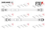 260E.666E.1.1 FTE brzdová hadica 260E.666E.1.1 FTE