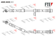 9240698 FTE brzdová hadica 9240698 FTE