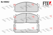 BL1000A2 Sada brzdových destiček, kotoučová brzda FTE