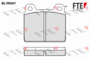 BL1005A1 Sada brzdových destiček, kotoučová brzda FTE