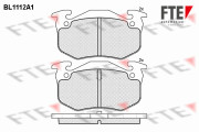 BL1112A1 FTE sada brzdových platničiek kotúčovej brzdy BL1112A1 FTE