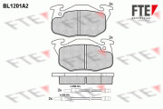 9010058 Sada brzdových destiček, kotoučová brzda FTE