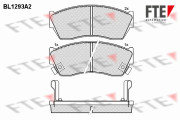 BL1293A2 Sada brzdových destiček, kotoučová brzda FTE