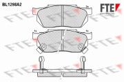 BL1298A2 Sada brzdových destiček, kotoučová brzda FTE