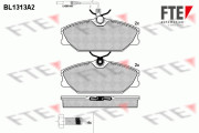 BL1313A2 Sada brzdových destiček, kotoučová brzda FTE