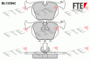 BL1329A2 Sada brzdových destiček, kotoučová brzda FTE