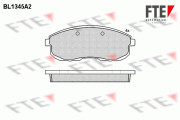 BL1345A2 Sada brzdových destiček, kotoučová brzda FTE