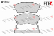 BL1353A2 Sada brzdových destiček, kotoučová brzda FTE