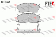 BL1364A2 Sada brzdových destiček, kotoučová brzda FTE