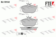 9010165 Sada brzdových destiček, kotoučová brzda FTE