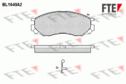 9010263 FTE sada brzdových platničiek kotúčovej brzdy 9010263 FTE