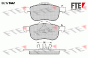 BL1716A1 Sada brzdových destiček, kotoučová brzda FTE