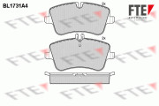 BL1731A4 Sada brzdových destiček, kotoučová brzda FTE
