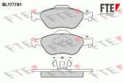 BL1777A1 Sada brzdových destiček, kotoučová brzda FTE