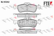 BL1832A2 Sada brzdových destiček, kotoučová brzda FTE