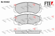 BL1834A2 Sada brzdových destiček, kotoučová brzda FTE