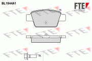 9010423 Sada brzdových destiček, kotoučová brzda FTE