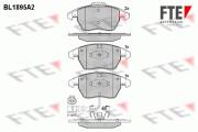 9010483 Sada brzdových destiček, kotoučová brzda FTE