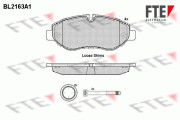 9010686 Sada brzdových destiček, kotoučová brzda FTE