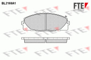 BL2169A1 Sada brzdových destiček, kotoučová brzda FTE