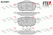 BL2546A1 Sada brzdových destiček, kotoučová brzda FTE